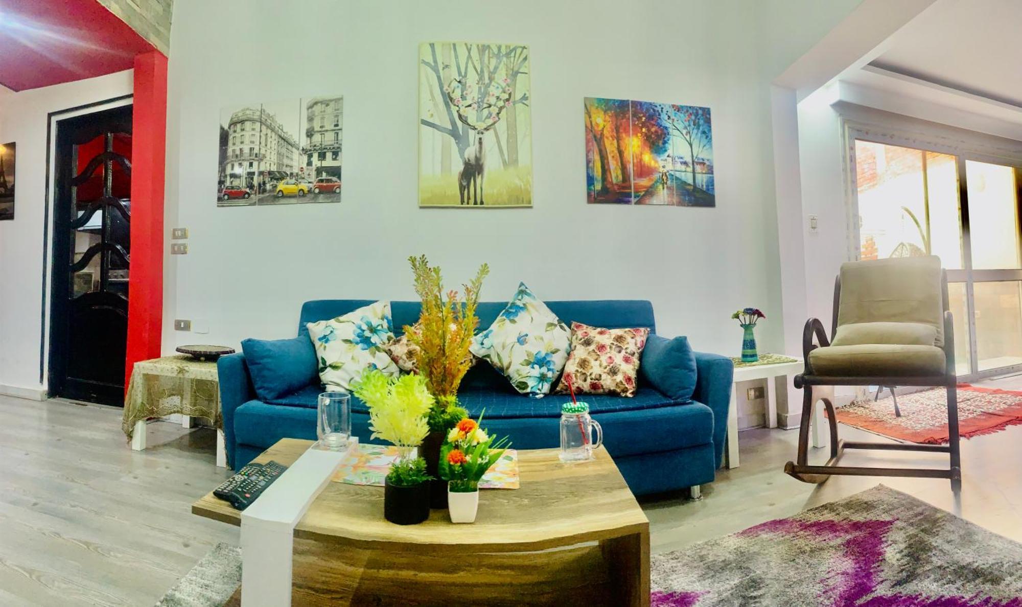 Apartment With A Private Garden In New Le Caire Extérieur photo